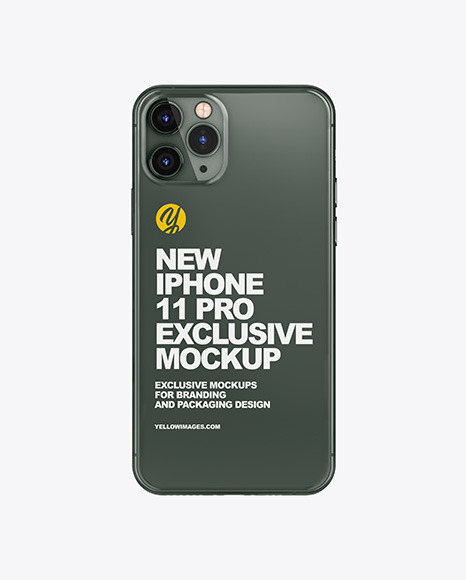 Download Iphone 11 Pro Mockup In Device Mockups On Yellow Images Object Mockups PSD Mockup Templates