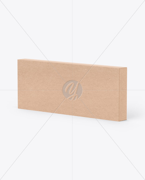 Download Kraft Box Mockup In Box Mockups On Yellow Images Object Mockups PSD Mockup Templates