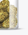 Medicinal Marijuana Jar Mockup