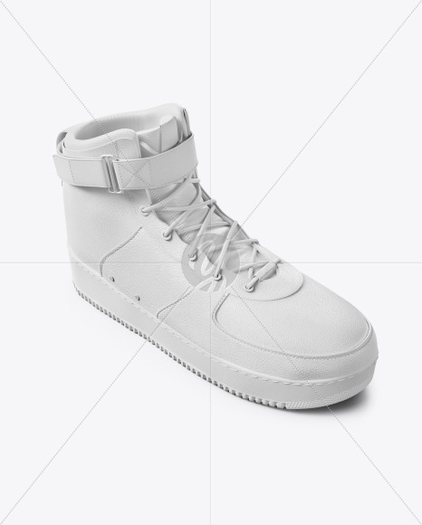 Download Sneaker Mockup In Apparel Mockups On Yellow Images Object Mockups