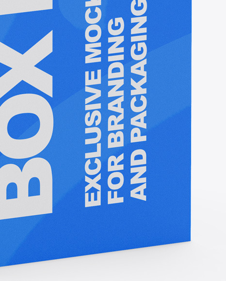 Paper Box Mockup PSD #1