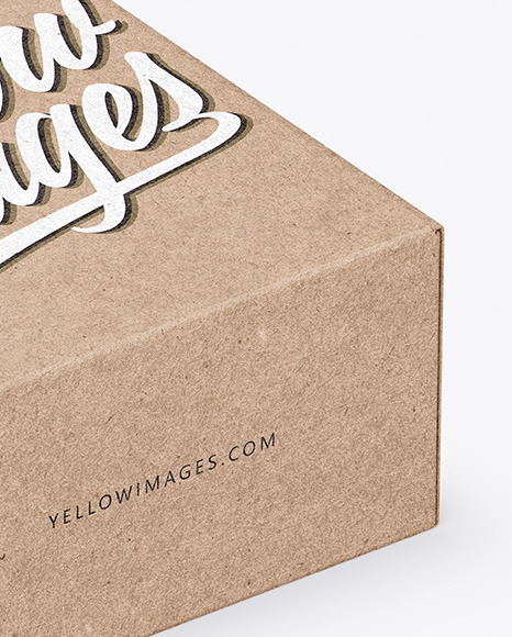 Download Rectangular Carton Box Mockup Yellowimages