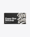 Paper Box Mockup