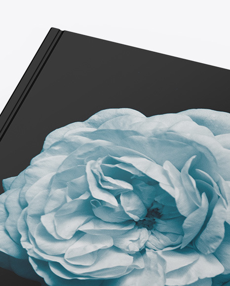 Book w  Matte Cover Mockup   Half Side View PSD #2