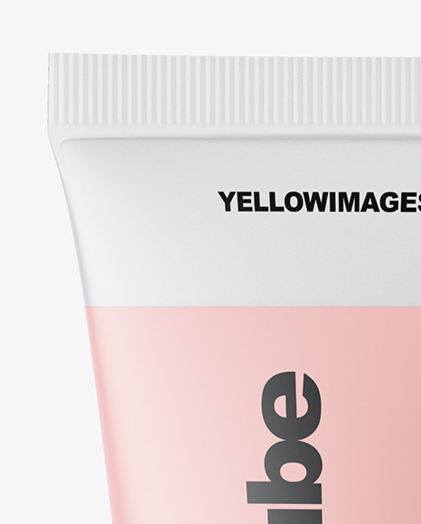 Plastic Tube Mockup In Tube Mockups On Yellow Images Object Mockups