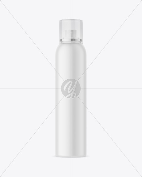 Aerosol Bottle Mockup