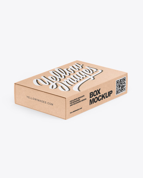 Kraft Box Mockup