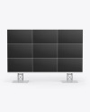 LCD Video Wall Mockup