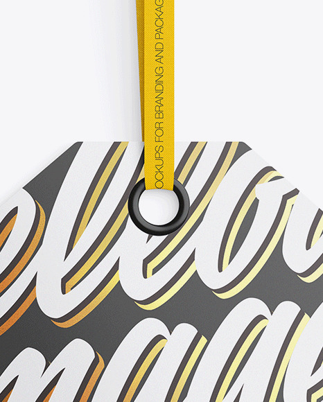 Matte Label Mockup PSD #7