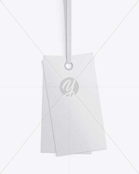 Two Matte Labels Mockup PSD #3