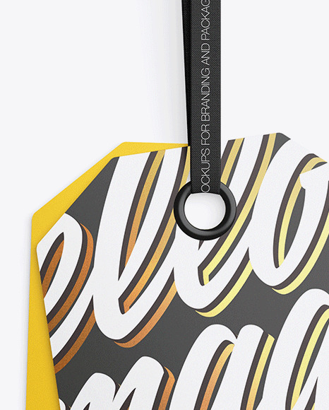 Two Matte Labels Mockup PSD #7