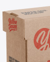 Kraft Paper Box - Half Side View