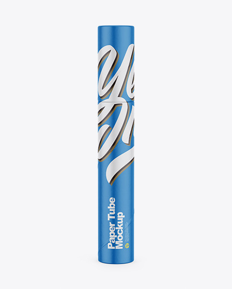 Download Matte Paper Tube Mockup - Tube Mockups Download Matte Paper Tube Mockup - Tube Mockups