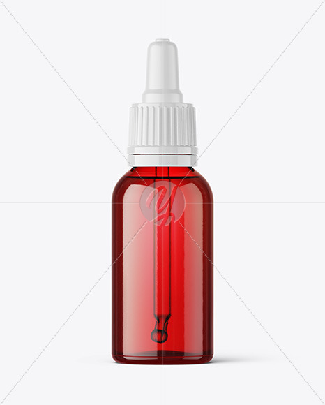 Download Red Glass Dropper Bottle Mockup In Bottle Mockups On Yellow Images Object Mockups Yellowimages Mockups