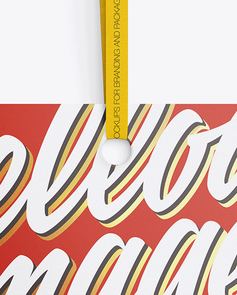 Matte Label Mockup PSD #7