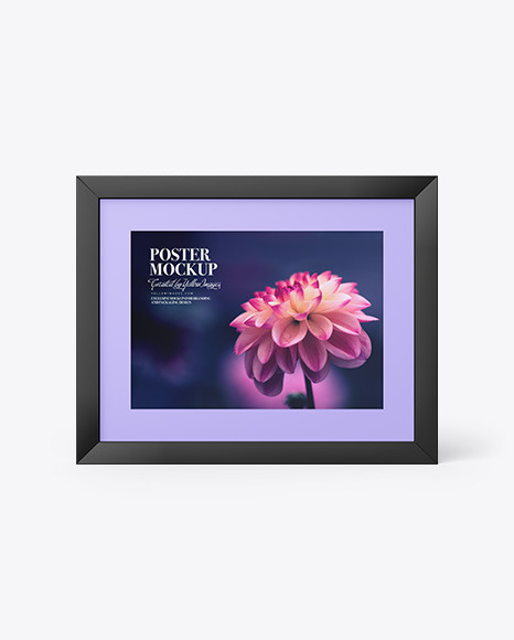 Poster Frame Mockup PSD #2