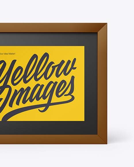 Download Poster Frame Mockup In Stationery Mockups On Yellow Images Object Mockups Yellowimages Mockups