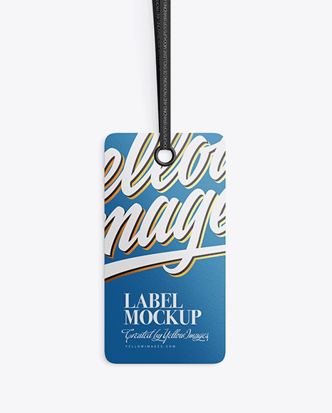 Textured Label Mockup