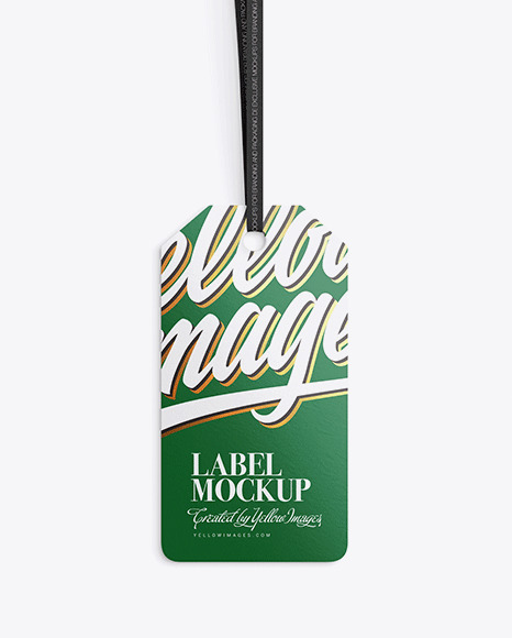 Textured Label Mockup