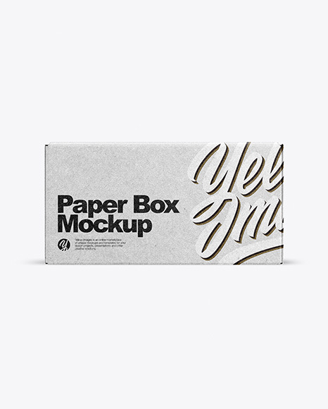 Kraft Box Mockup