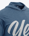 Heather Lightweight Hooded T-Shirt