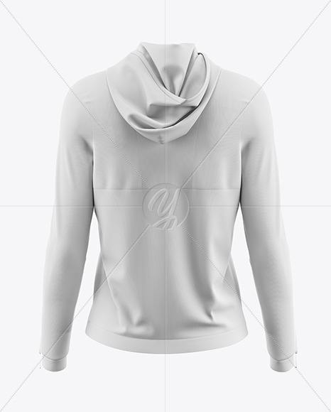 Women S Half Zip Hoodie Mockup In Apparel Mockups On Yellow Images Object Mockups