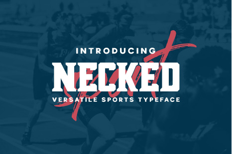 Necked Font