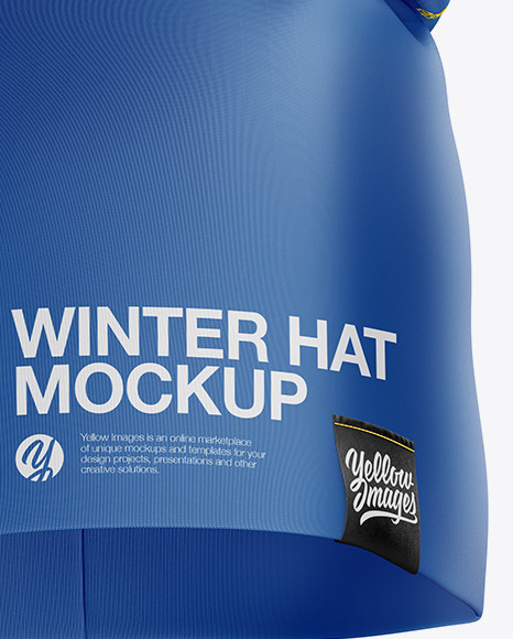 Winter Hat Mockup