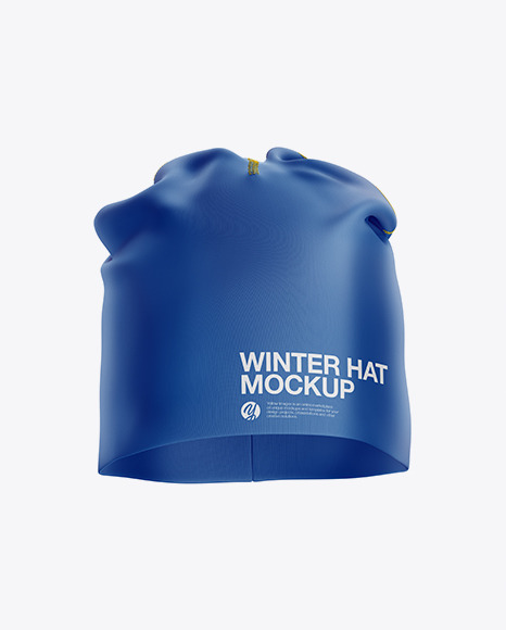 Winter Hat Mockup