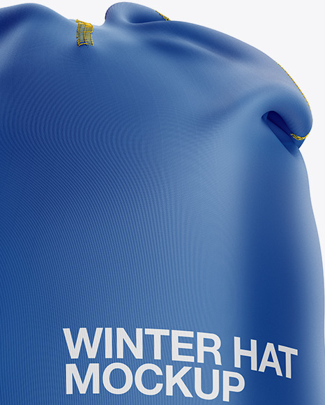 Winter Hat Mockup