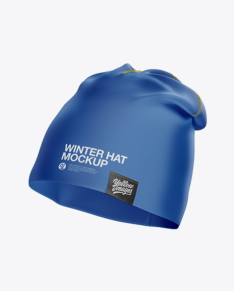 Winter Hat Mockup