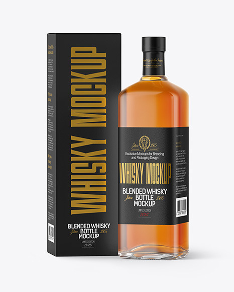 Download Free Whiskey Bottle Mockup Psd Yellowimages