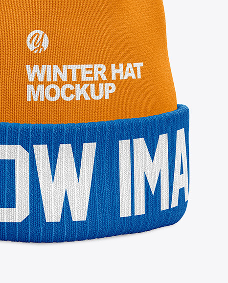 Winter Hat Mockup