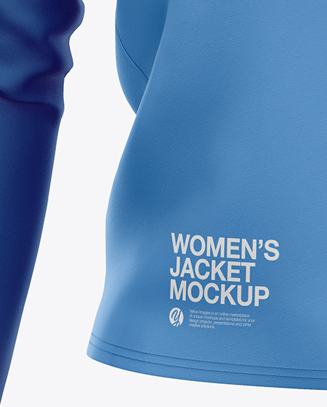 Women S Long Sleeve Jacket Mockup In Apparel Mockups On Yellow Images Object Mockups