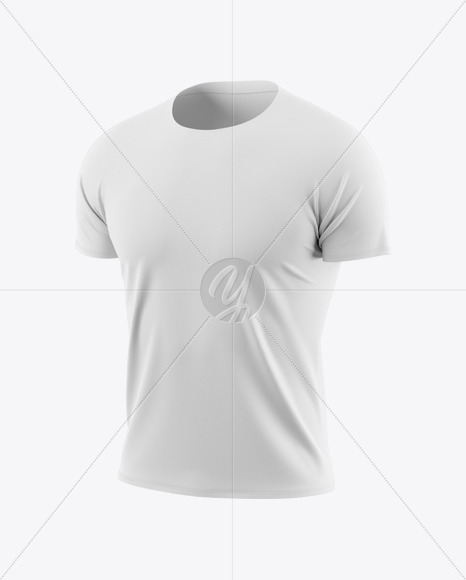 Download Melange Men S Raglan T Shirt 3 4 Sleeves In Apparel Mockups On Yellow Images Object Mockups