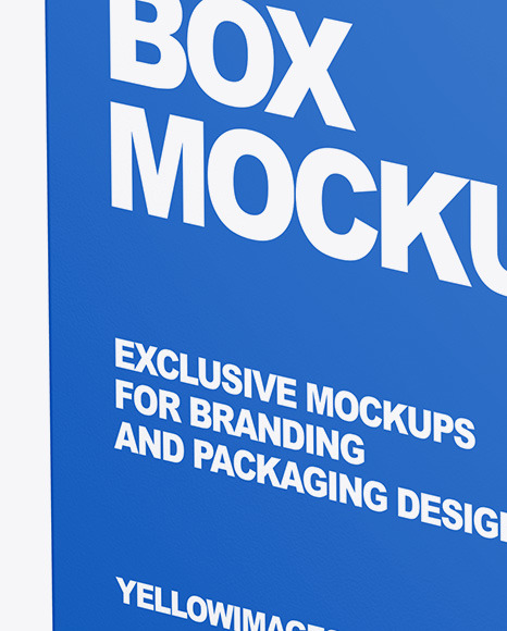 Paper Box Mockup