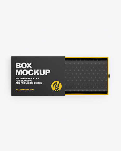 Download Paper Box Mockup In Box Mockups On Yellow Images Object Mockups PSD Mockup Templates