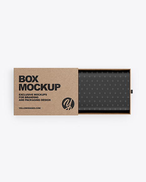 Kraft Box Mockup