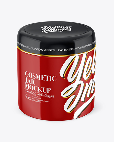 Download Plastic Cosmetic Jar Mockup