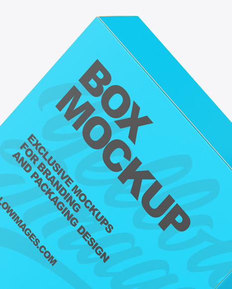 Two Paper Boxes Mockup PSD #3