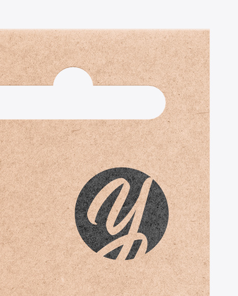 Kraft Box Mockup PSD #2