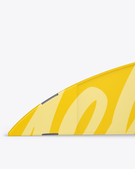 Matte Banner Mockup PSD #2