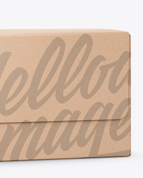 Download Carton Kraft Box Mockup In Box Mockups On Yellow Images Object Mockups Yellowimages Mockups