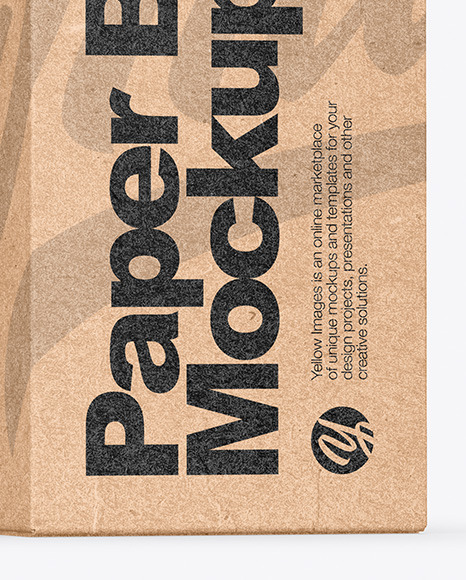 Two Kraft Boxes Mockup PSD #1