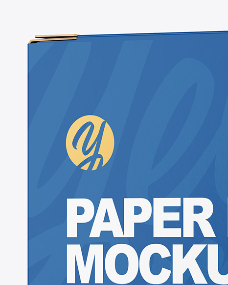 Paper Box Mockup PSD #2