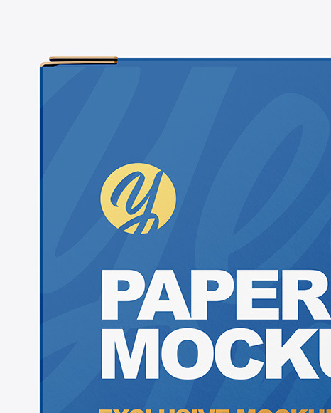 Paper Box Mockup PSD #2