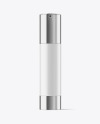 Matte Airless Pump Bottle Mockup