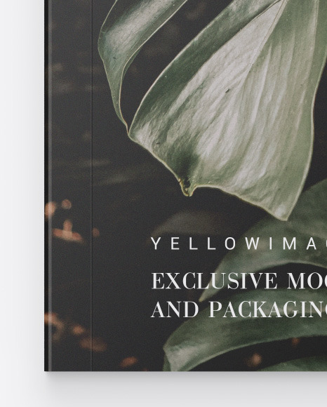 Matte Magazine Mockup PSD #6