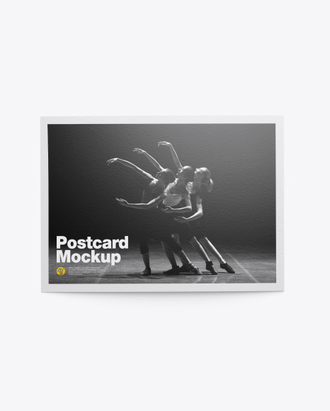 Textured A5 Postcard Mockup