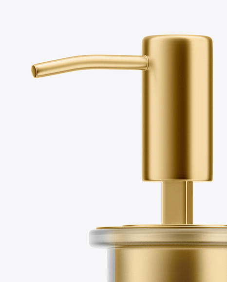 Frosted Glass Cosmetic Bottle Mockup PSD #2